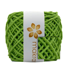 Cargar imagen en el visor de la galería, Cuerda Algodón Mini 2mm Makrama 150gr Verde Lima