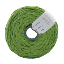 Cargar imagen en el visor de la galería, Hilaza Algodón 4mm Makrama 1kg Verde Lima