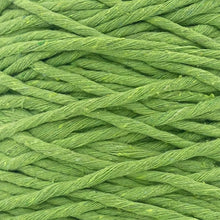 Cargar imagen en el visor de la galería, Hilaza Algodón 4mm Makrama 1kg Verde Lima