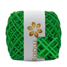 Cargar imagen en el visor de la galería, Cuerda Algodón Mini 2mm Makrama 150gr Verde Limón