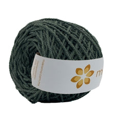 Cargar imagen en el visor de la galería, Cuerda Algodón Mini 2mm Makrama 150gr Verde Militar