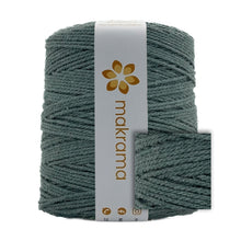 Cargar imagen en el visor de la galería, Cuerda Algodón 2mm Makrama 1kg Verde Musgo