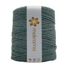 Cargar imagen en el visor de la galería, Cuerda Algodón 2mm Makrama 1kg Verde Musgo