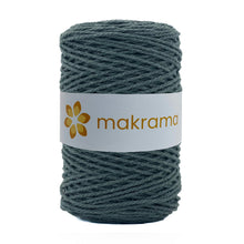 Cargar imagen en el visor de la galería, Cuerda Algodón 2mm Makrama 500gr Verde Musgo