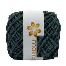 Cargar imagen en el visor de la galería, Cuerda Algodón Mini 2mm Makrama 150gr Verde Musgo