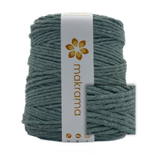 Cargar imagen en el visor de la galería, Hilaza Algodón 3mm Makrama 1kg Verde Musgo