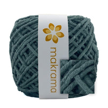 Cargar imagen en el visor de la galería, Hilaza Algodón 3mm Makrama 100m Verde Musgo