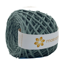 Cargar imagen en el visor de la galería, Hilaza Algodón 4mm Makrama 500gr Verde Musgo