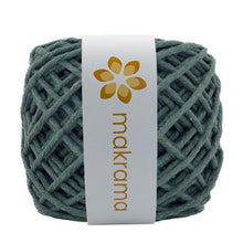 Cargar imagen en el visor de la galería, Hilaza Algodón 4mm Makrama 500gr Verde Musgo