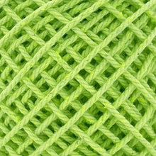 Cargar imagen en el visor de la galería, Cuerda Algodón Mini 2mm Makrama 150gr Verde Neon