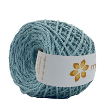 Cargar imagen en el visor de la galería, Cuerda Algodón Mini 2mm Makrama 150gr Verde Neutro