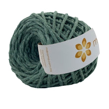 Cargar imagen en el visor de la galería, Hilaza Algodón Mini 3mm Makrama 150gr Verde Oscuro