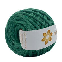 Cargar imagen en el visor de la galería, Hilaza Algodón Mini 4mm Makrama 150gr Verde Pasto