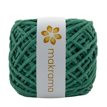 Cargar imagen en el visor de la galería, Hilaza Algodón 4mm Makrama 500gr Verde Pasto