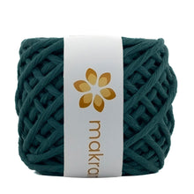 Cargar imagen en el visor de la galería, Hilaza Algodón Mini 4mm Makrama 150gr Verde Pino
