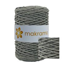 Cargar imagen en el visor de la galería, Cuerda Algodón 2mm Makrama 500gr Verde Seco