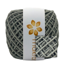 Cargar imagen en el visor de la galería, Cuerda Algodón Mini 2mm Makrama 150gr Verde Seco