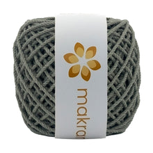 Cargar imagen en el visor de la galería, Cuerda Algodón Mini 2mm Makrama 150gr Verde Seco