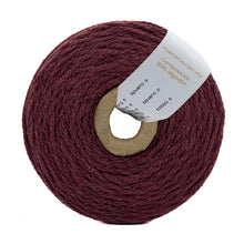 Cargar imagen en el visor de la galería, Cuerda Algodón 2mm Makrama 1kg Vino Bordo