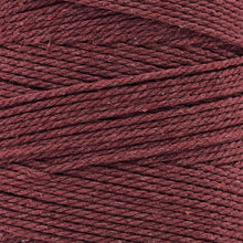 Cargar imagen en el visor de la galería, Cuerda Algodón 2mm Makrama 1kg Vino Bordo