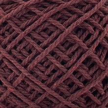 Cargar imagen en el visor de la galería, Cuerda Algodón Mini 2mm Makrama 150gr Vino Bordo