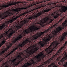 Cargar imagen en el visor de la galería, Hilaza Algodón 4mm Makrama 500gr Vino Bordo