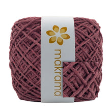 Cargar imagen en el visor de la galería, Hilaza Algodón 2mm Makrama 500gr Vino