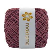 Cargar imagen en el visor de la galería, Hilaza Algodón 2mm Makrama 500gr Vino