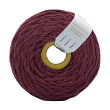 Cargar imagen en el visor de la galería, Hilaza Algodón 3mm Makrama 1kg Vino