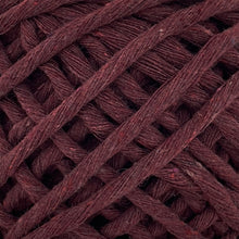 Cargar imagen en el visor de la galería, Hilaza Algodón Mini 3mm Makrama 150gr Vino