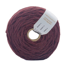 Cargar imagen en el visor de la galería, Hilaza Algodón 4mm Makrama 1kg Vino
