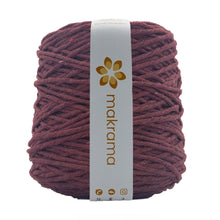 Cargar imagen en el visor de la galería, Hilaza Algodón 4mm Makrama 1kg Vino