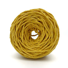 Cargar imagen en el visor de la galería, Cuerda Algodón Mini 2mm Makrama 150gr Amarillo
