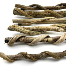 Cargar imagen en el visor de la galería, Bastón Madera Natural Rústico Makrama 50cm