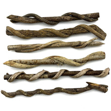 Cargar imagen en el visor de la galería, Bastón Madera Natural Rústico Makrama 50cm