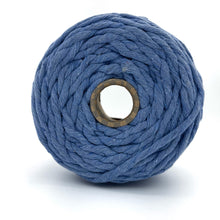 Cargar imagen en el visor de la galería, Hilaza Algodón 4mm Makrama 1kg Azul Celeste
