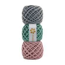 Cargar imagen en el visor de la galería, Kit Hilaza Algodón 3mm Makrama Colores Varios 3pz
