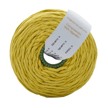 Cargar imagen en el visor de la galería, Hilaza Algodón 3mm Makrama 1kg Amarillo Mantequilla
