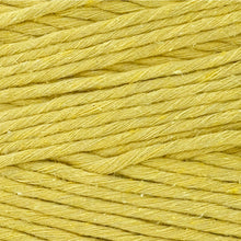 Cargar imagen en el visor de la galería, Hilaza Algodón 3mm Makrama 1kg Amarillo Mantequilla
