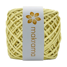 Cargar imagen en el visor de la galería, Hilaza Algodón 4mm Makrama 500gr Amarillo Pastel
