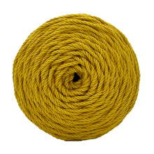 Cargar imagen en el visor de la galería, Cuerda Algodón 2mm Makrama 500gr Amarillo

