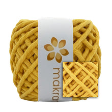 Cargar imagen en el visor de la galería, Hilaza Algodón Mini 4mm Makrama 150gr Amarillo Mango
