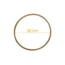 Cargar imagen en el visor de la galería, Aro de Madera Makrama 35cm
