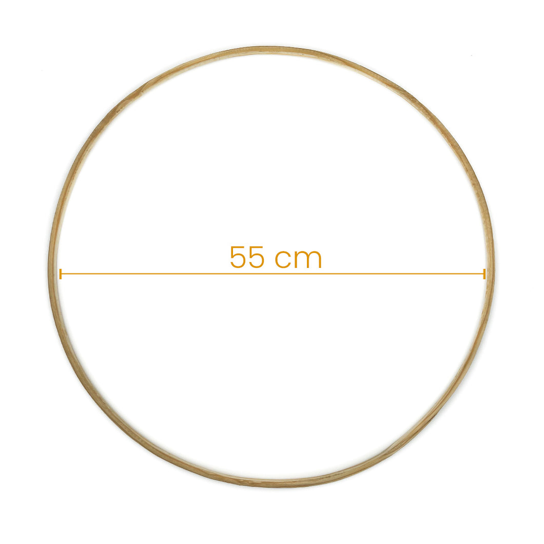 Aro de Madera Makrama 55cm