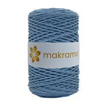 Cargar imagen en el visor de la galería, Cuerda Algodón 2mm Makrama 500gr Azul Claro
