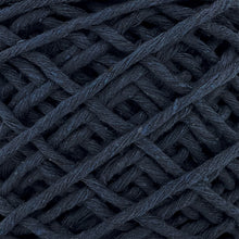 Cargar imagen en el visor de la galería, Hilaza Algodón 3mm Makrama 100m Azul Marino
