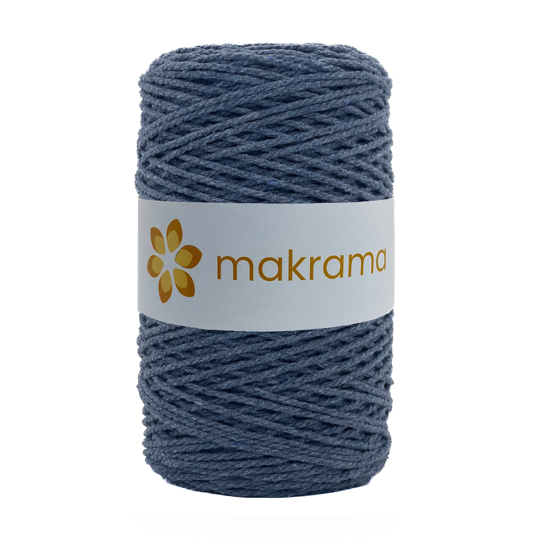 Cuerda para Macrame 2mm 500gr Azul Oxford – MAKRAMA_MX