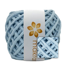 Cargar imagen en el visor de la galería, Hilaza Algodón Mini 4mm Makrama 150gr Azul Pastel
