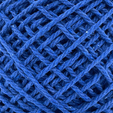 Cargar imagen en el visor de la galería, Cuerda Algodón Mini 2mm Makrama 150gr Azul Rey
