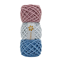 Cargar imagen en el visor de la galería, Kit Hilaza Algodón 3mm Makrama Colores Varios 3pz
